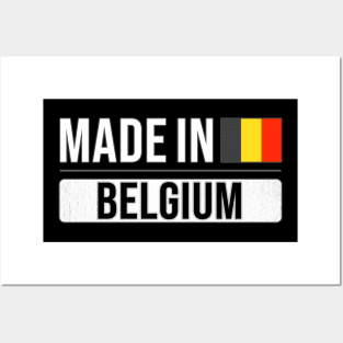 Made In Belgium - Gift for Belgian With Roots From Belgium Posters and Art